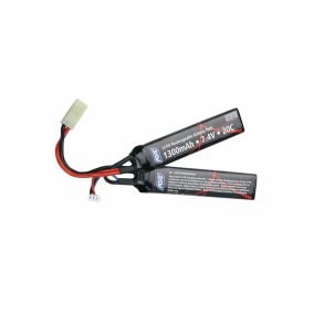 Li-Po 7,4V 1300mAh, 25C, Gen.2, Crane stock, Batteri