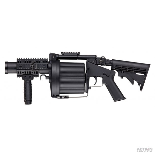 Granatkaster, Multiple Grenade Launcher, sort.
