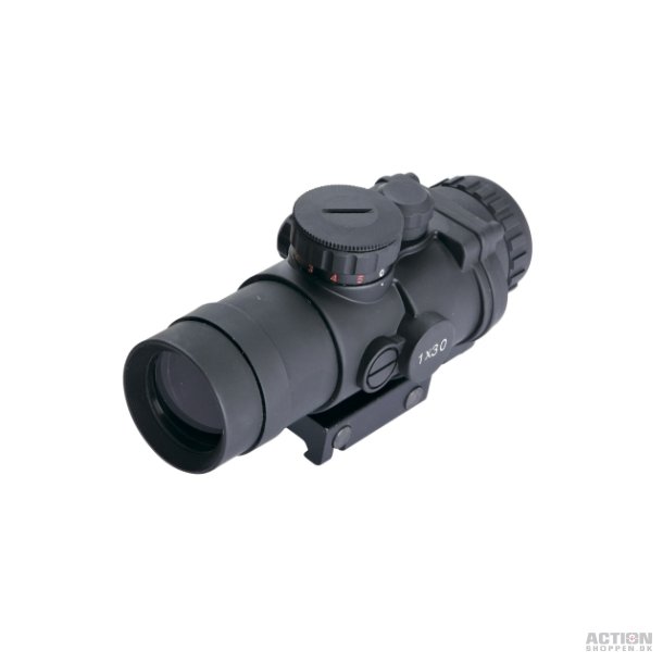 Dotsigte, rd/grn, 21 mm rail