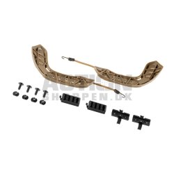 FAST Rail Set til hjelm, Dark Earth