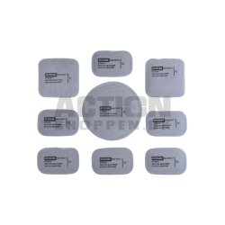 Hjelmbeskyttelsespuder st