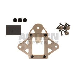 WLC 3 Hole Shroud til hjelm, Dark Earth