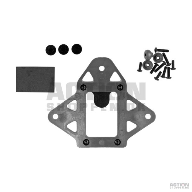 WLC 3 Hole Shroud til hjelm, Follage Grn