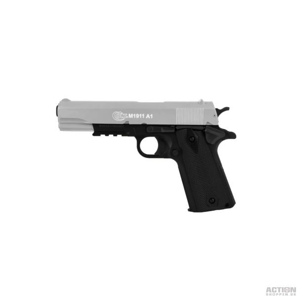 Cybergun - Colt 1911 Dual Tone Silver Black, Metal Slide