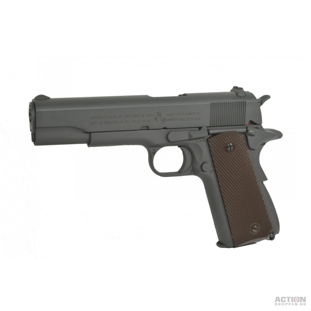 Cybergun - Colt M1911 A1 Parkerized, GBB - Co2