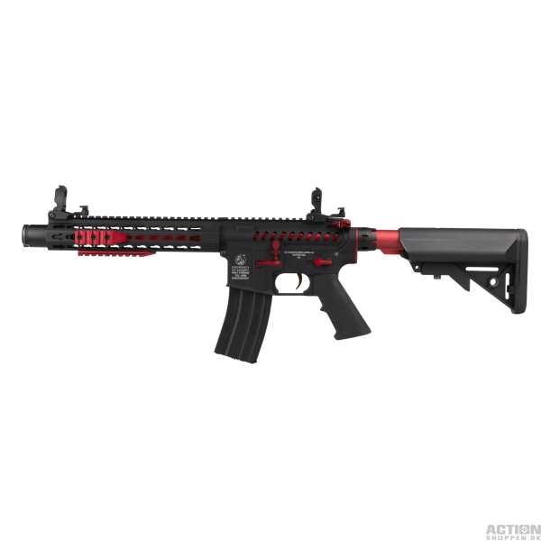 Cybergun - Blast Red Fox Ed, Full metal, Rd/Sort