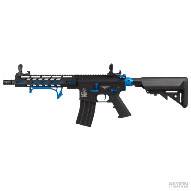 Cybergun - Colt M4 Hornet Blue Fox Ed, Full metal, Bl/Sort