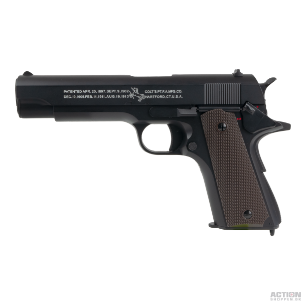 Cybergun - Colt 1911 AEP Mosfet RTP Lipo Metal slid, El pistol, Semi/Full automatisk.