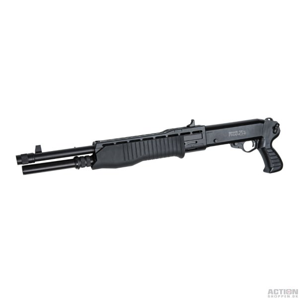 ASG - Franchi SPAS 12, pumpgun, Skyder med 3 skud af gangen