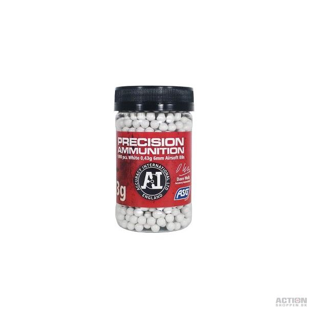 ASG - Precision Ammunition 0,43 gram 1000 stk.