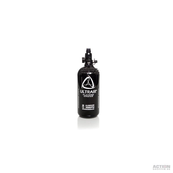 Ultrair HPA Tank, 0,8 liter, 48ci, 3000 PSI, aluminium, incl. regulator