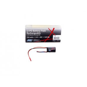 Li-Po 7,4V 250mAh, 20C, 1,85WH, (HPA) Batteri