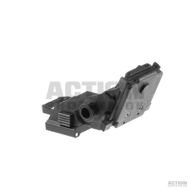 WLC L4 G24 Plastic Mount til Hjelm, Sort