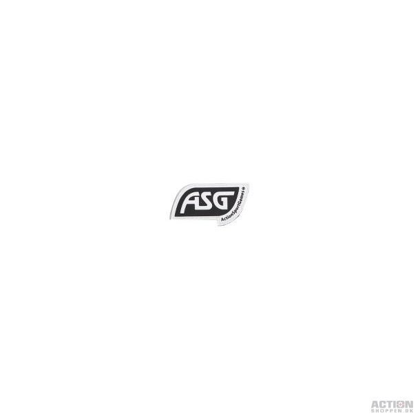 ASG Patch PVC, Sort &amp; Hvid