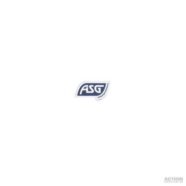 ASG Patch PVC, Bl &amp; Hvid