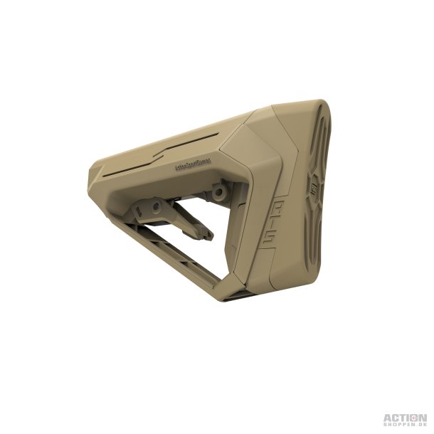 ATS kolbe M4/M16 M-Stock, Udkskolbe, Tan