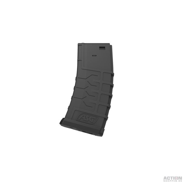 ATS Strike M4/M15/M16, 300 skuds Hi-Cap magasin, Polymer, Flash, Sort