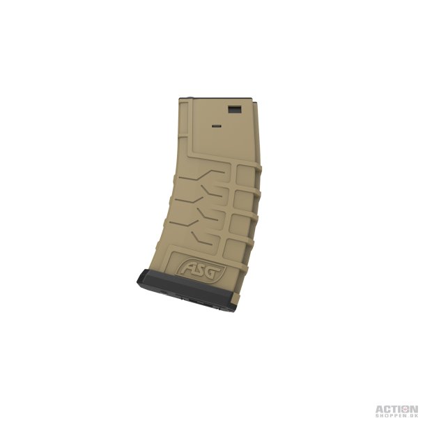 ATS Strike M4/M15/M16, 300 skuds Hi-Cap magasin, Polymer, Flash, Tan