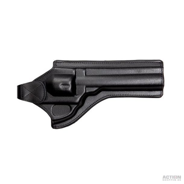 Bltehylster, Lder, Dan Wesson 715 Revolver, sort.