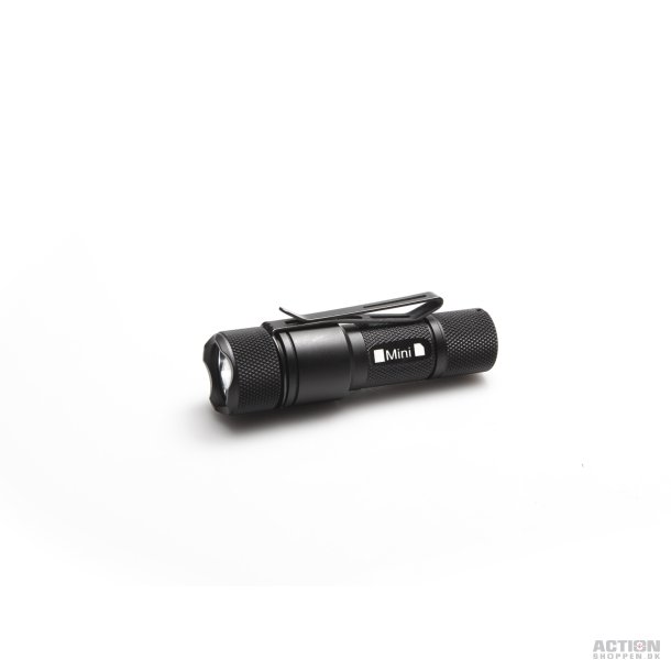 Mini Flashlight lygte, Tactical version, 361 lumens, inkl. kontakt 