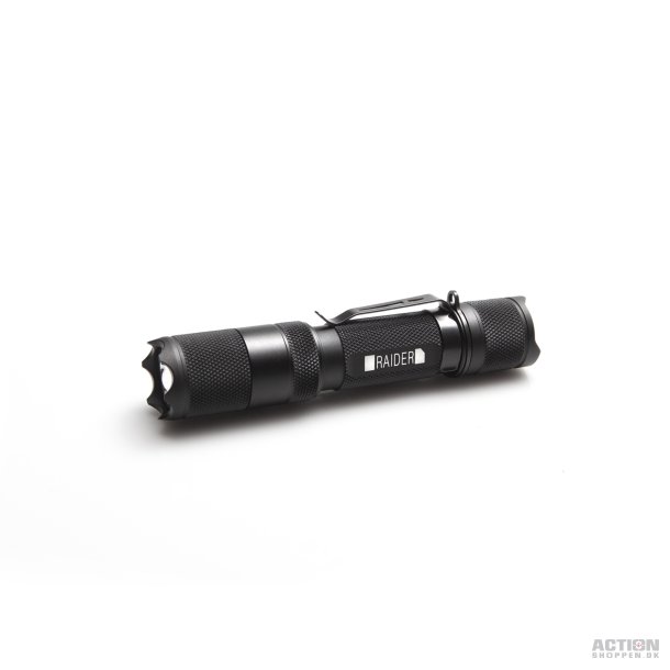 Raider Flashlight lygte, Tactical version, 980 lumens, inkl. kontakt 