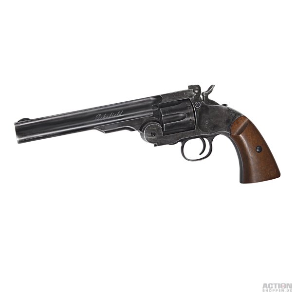 ASG - Schofiled Revolver, 6"  Sort, GNB - Co2