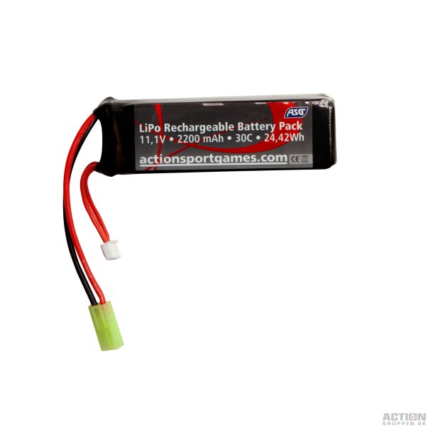 Li-Po 11,1V 2200mAh, 30C, Batteri