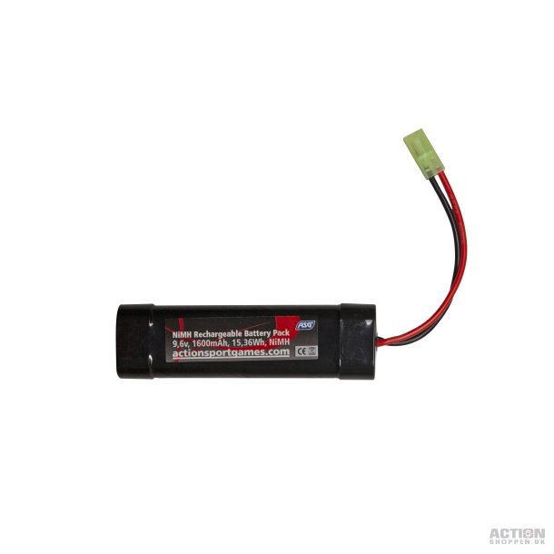 ASG - Batteri 9,6V 1600mAh
