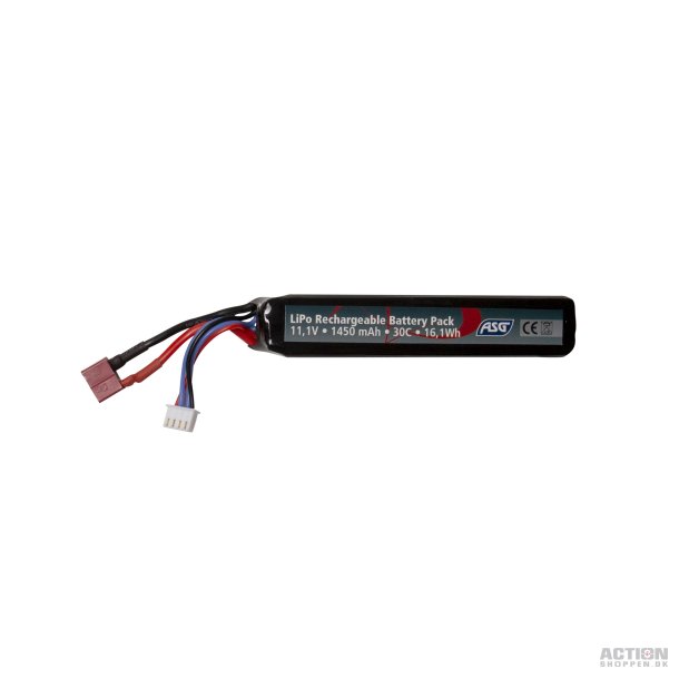 Li-Po 11,1V 1450mAh, 30C, DEAN, Batteri