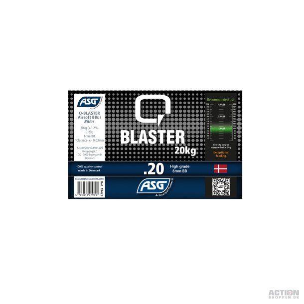 Q Blaster - 0,25 gram 20 Kg Kasse