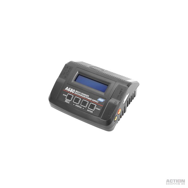 ASG - A680 Lader, LiPo, NiMH, NiCd, LiFe, LiHV Pb, EU-version 