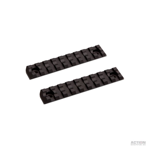 M-Lok Rails, Metal, 9 slots, 2 stk