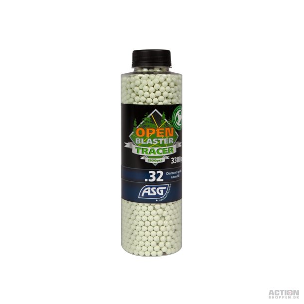 Open Blaster Bio Tracer - 0,32 gram 3300 stk. Grn