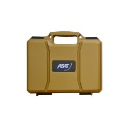 Pistol kuffert. L:31 - H:27 - B:7,5 Oliven/Tan