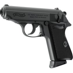 Umarex -  Walther PPK/S, Sort, GBB - Gas