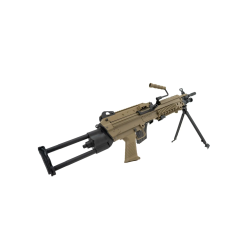 FN Herstal M249 Para, LMG, AEG, Electronic Trigger, Full Nylon fiber, Tan