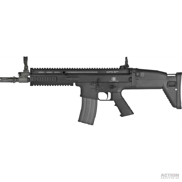 FN SCAR L, Metal, Sort