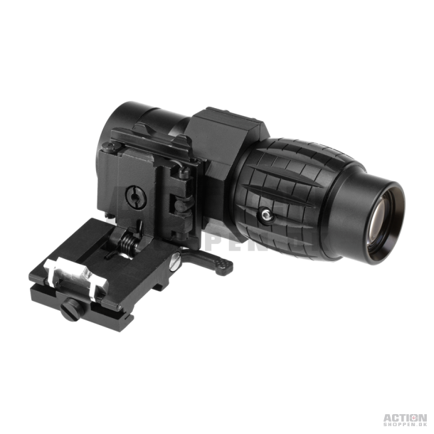 FXD 4x. Magnifier m. flip up, Sort
