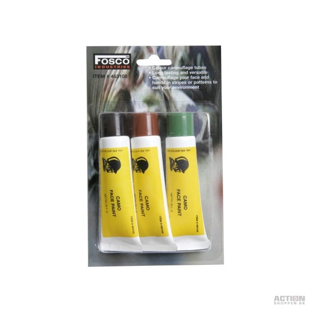 Camouflage creme 3 farver
