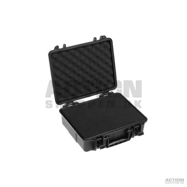 Taktisk plastik kuffert. L:28 - H:22 - B:10, Sort