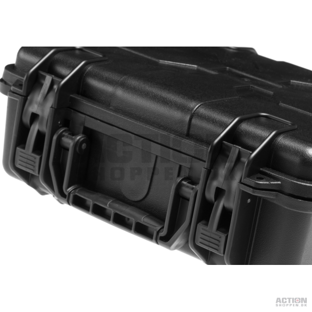 Taktisk plastik kuffert. L:28 - H:22 - B:10, Sort