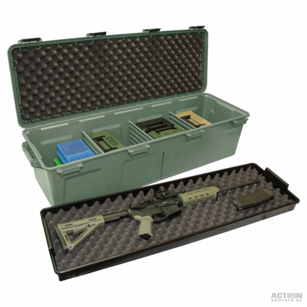 MTM Tactical Riffel/udstyrskasse - transportkasse med plads til vben
