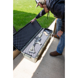 MTM Tactical Riffel/udstyrskasse - transportkasse med plads til vben