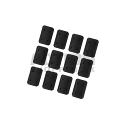 M-lok Rail Covers 12 stk Sort