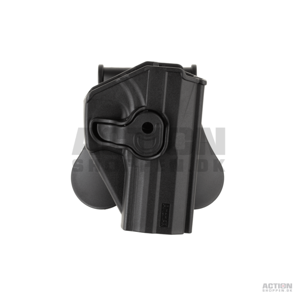 Bltehylster til KWA USP / USP Compact modeller Polymer, Sort.