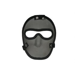 Ansigts beskytter, med gitter, Sort 