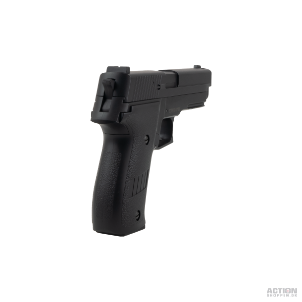 Cybergun - Swiss Arms Navy Pistol AEP Mosfet RTP Lipo Metal slid, El pistol, Semi/Full automatisk.