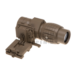 FXD 4x. Magnifier m. flip up, Desert