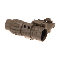 FXD 4x. Magnifier m. flip up, Desert