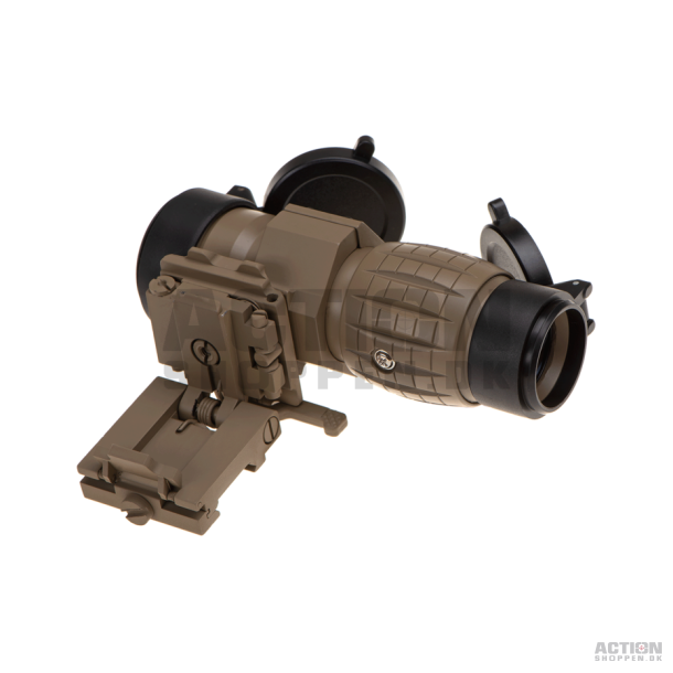 FXD 4x. Magnifier m. flip up, Desert